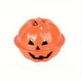 30 pieces of 1.18-inch Halloween bells | Iron scary pumpkin bells, used for Halloween home decoration Oasis Select Orange 3cm