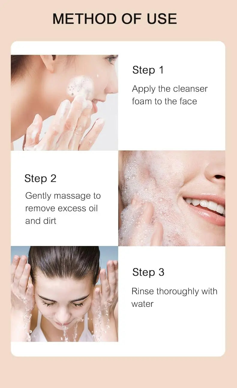Probiotic & Amino Acid Foaming Face Wash | Vegan Cleanser 150g