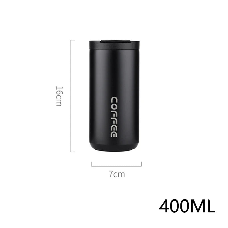 Stainless Steel Coffee Thermos Bottle Thermal Mug Leakproof Car Vacuum Flasks Coffee Cup Travel Portable Insulated Bottles Oasis Select