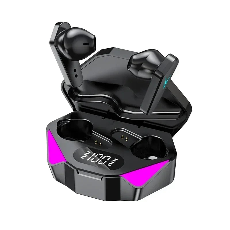 X15 Wholesale Tws Earphone Bluetooth Wireless Without Box V5.1 in Ear Headphones Blutooth Hearing Aids Sport Gamer Headset Phone Oasis Select Black