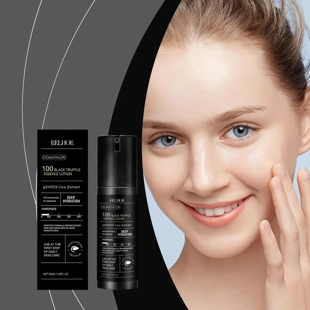Eelhoe Black Truffle Essence Lotion Firms Skin Enhances Gloss Moisturizes Fresh Smooth texture Non-greasy Facial Skin Essence Oasis Select