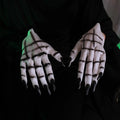 Halloween Horror Claw Gloves – Ghost, Vampire & Wolf Monster Halloween Costume Gloves Oasis Select White One Size