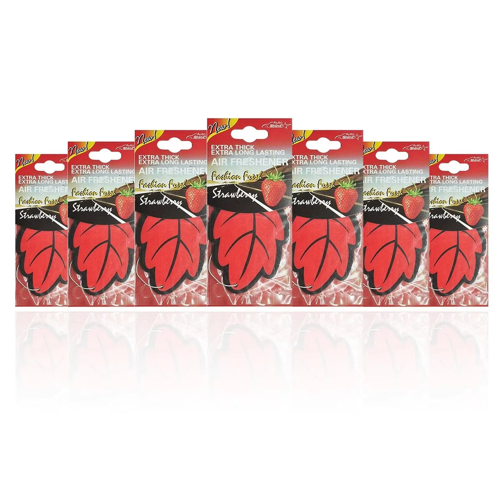 7/14/21PCS Car Air Freshener Smell Car Perfume For Car Interior Accessories Air Freshener Customization Oasis Select strawberry-7pcs