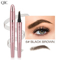QIC 4-Fork Microblading Eyebrow Pencil – Waterproof, 6 Colors