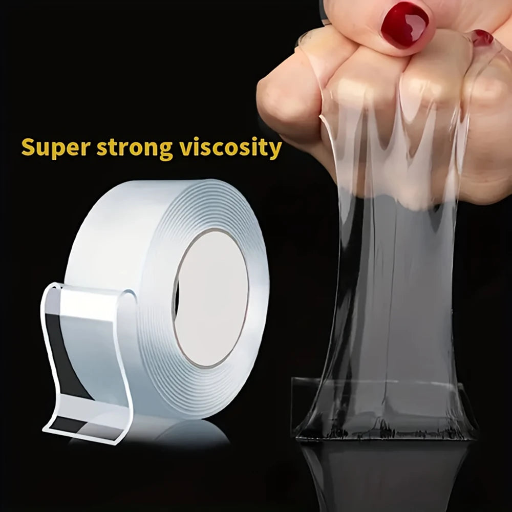 Ultra Strong Nano Double Sided Tape – Reusable & Traceless Mounting Tape Oasis Select