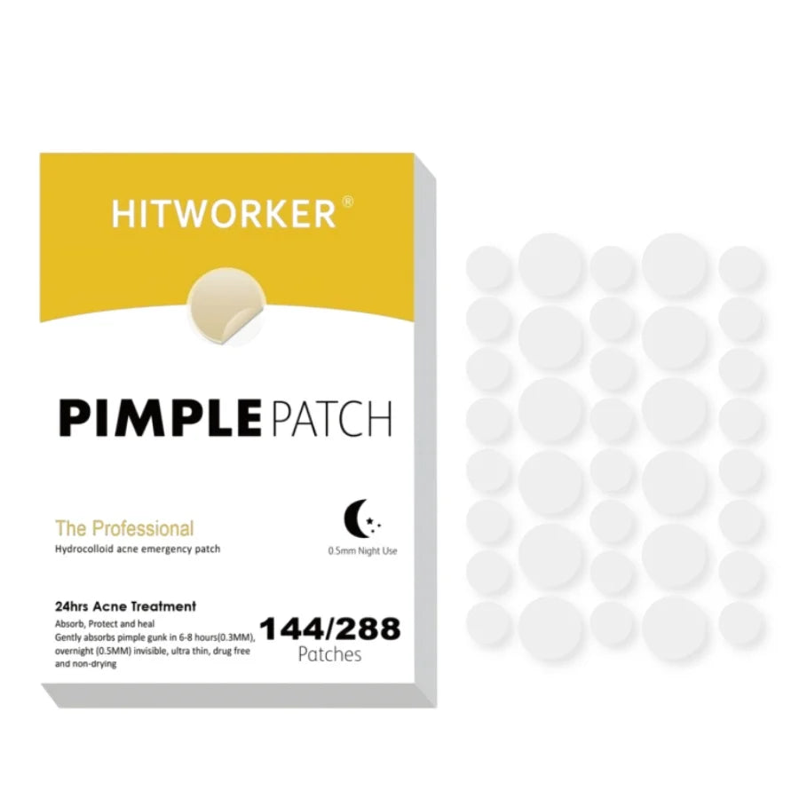 Hydrocolloid acne removing patch, invisible day and night, necessary for concealer makeup, daily facial care patch Oasis Select WHITE