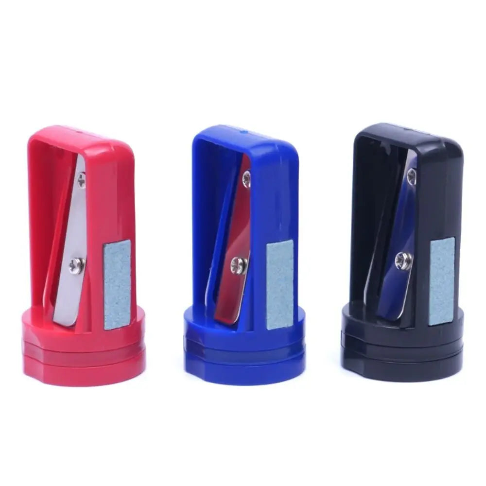 Mini Hand Tools Manual Woodwork Pencil Cutter Portable Useful Carpenter Pencil Sharpener Practical Blue Narrow Sharpening Oasis Select