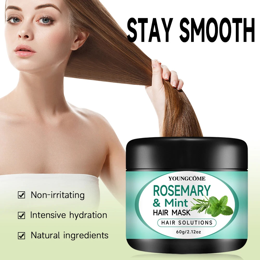 Rosemary Plant Essence Hair Mask – Deep Nourishing Treatment