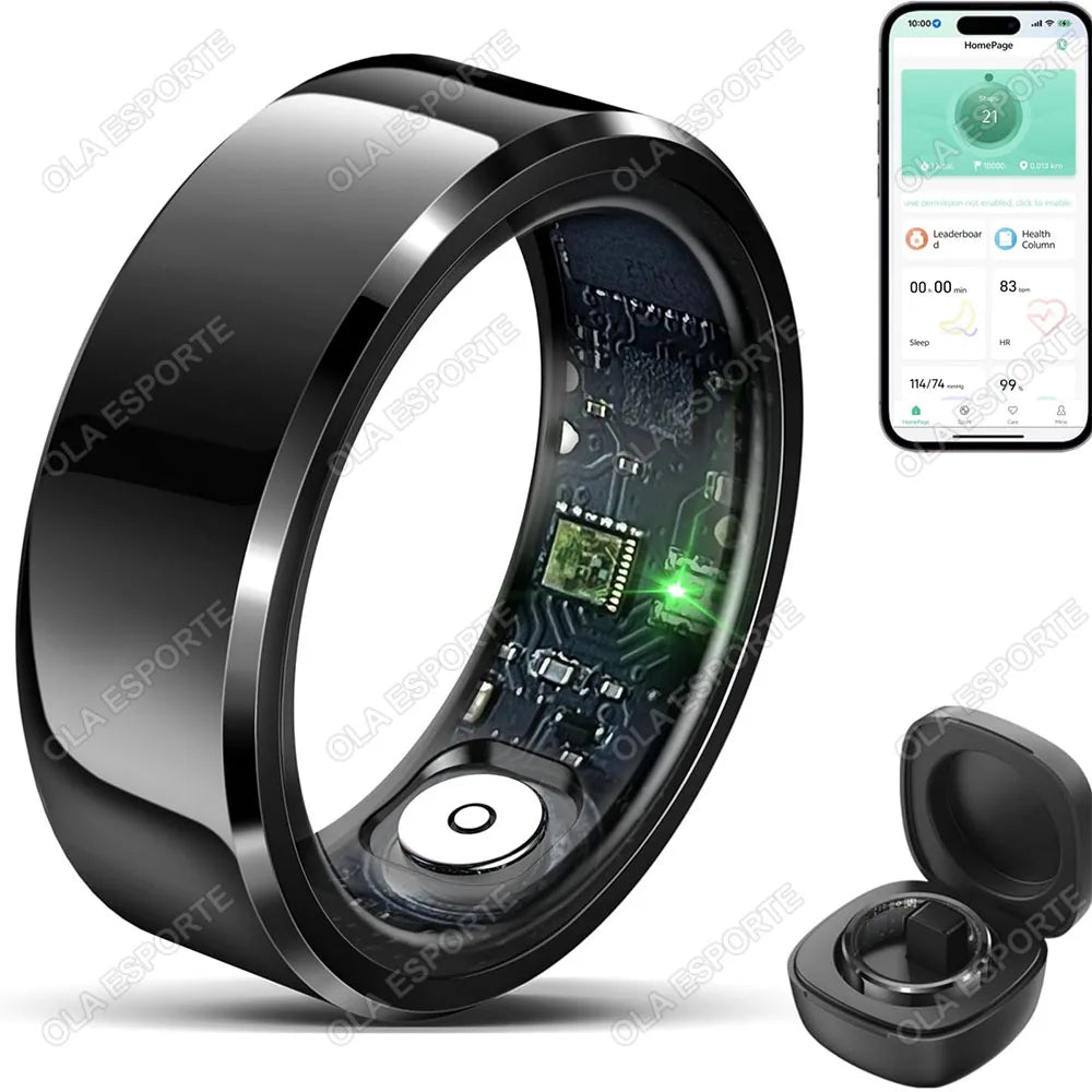 Ola Esporte Smart Ring – Heart Rate, Sleep & SpO2 Monitor