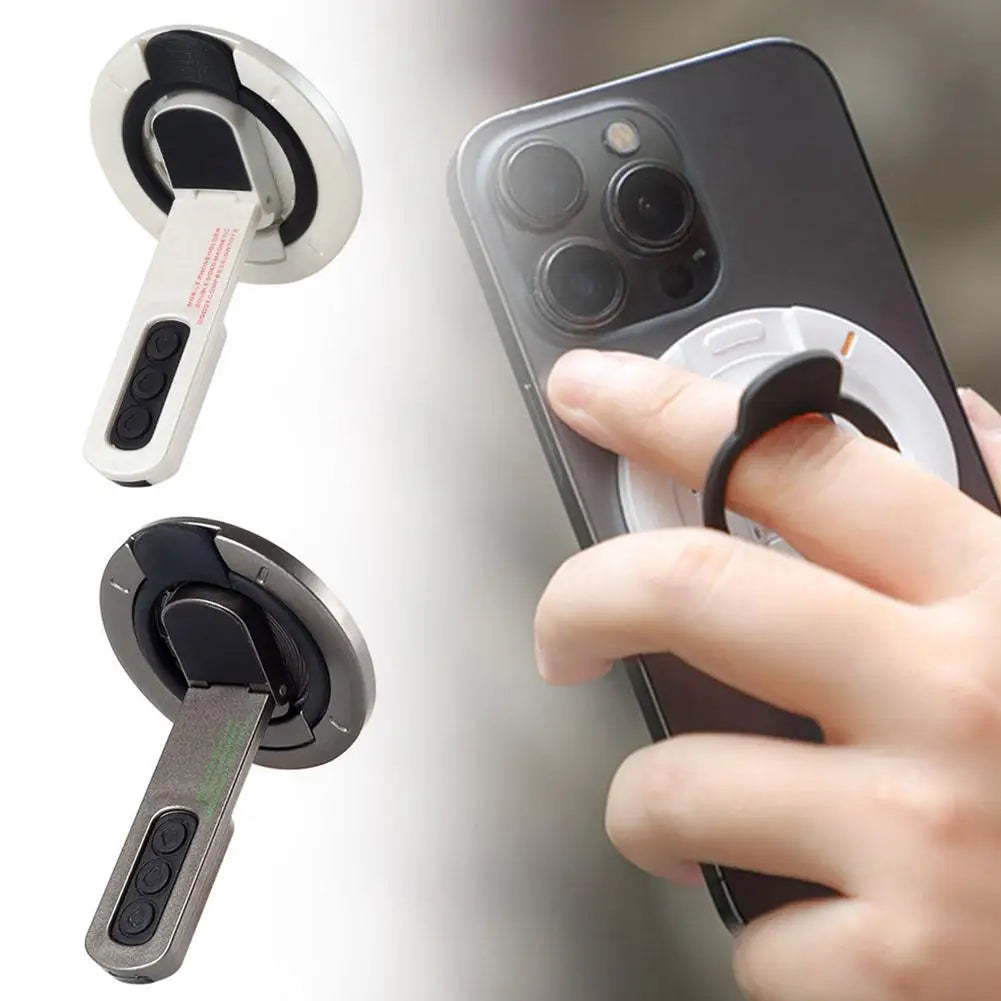 Magnetic Phone Ring Stand 360° Rotatable | Dual-Sided MagSafe