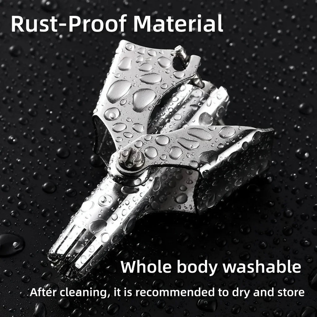 Washable Portable Ear Hair Trimmer Cleaning Without Rusting Painless Nose Hair Trimming Men'S Portable Electric Shaver Low Noise Oasis Select