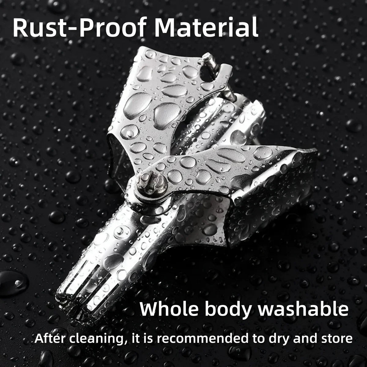 Washable Portable Ear Hair Trimmer Cleaning Without Rusting Painless Nose Hair Trimming Men'S Portable Electric Shaver Low Noise Oasis Select