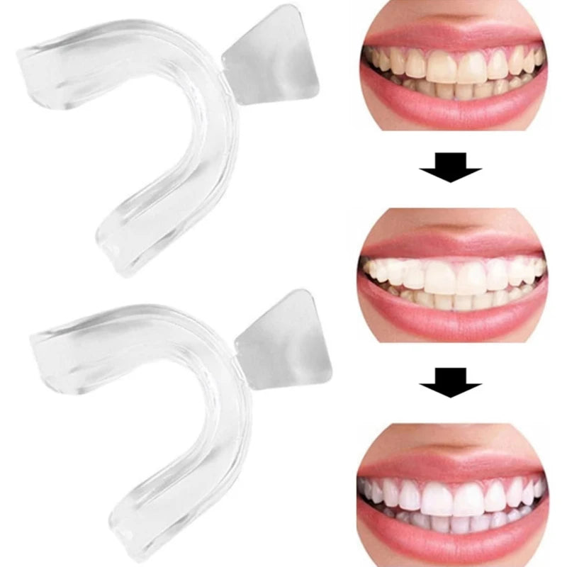 1-10Pcs Anti Snoring Bruxism Sleeping Mouth Guard Night Guard Gum Shield Mouth Tray Stop Teeth Grinding Sleep Aid Health Care Oasis Select