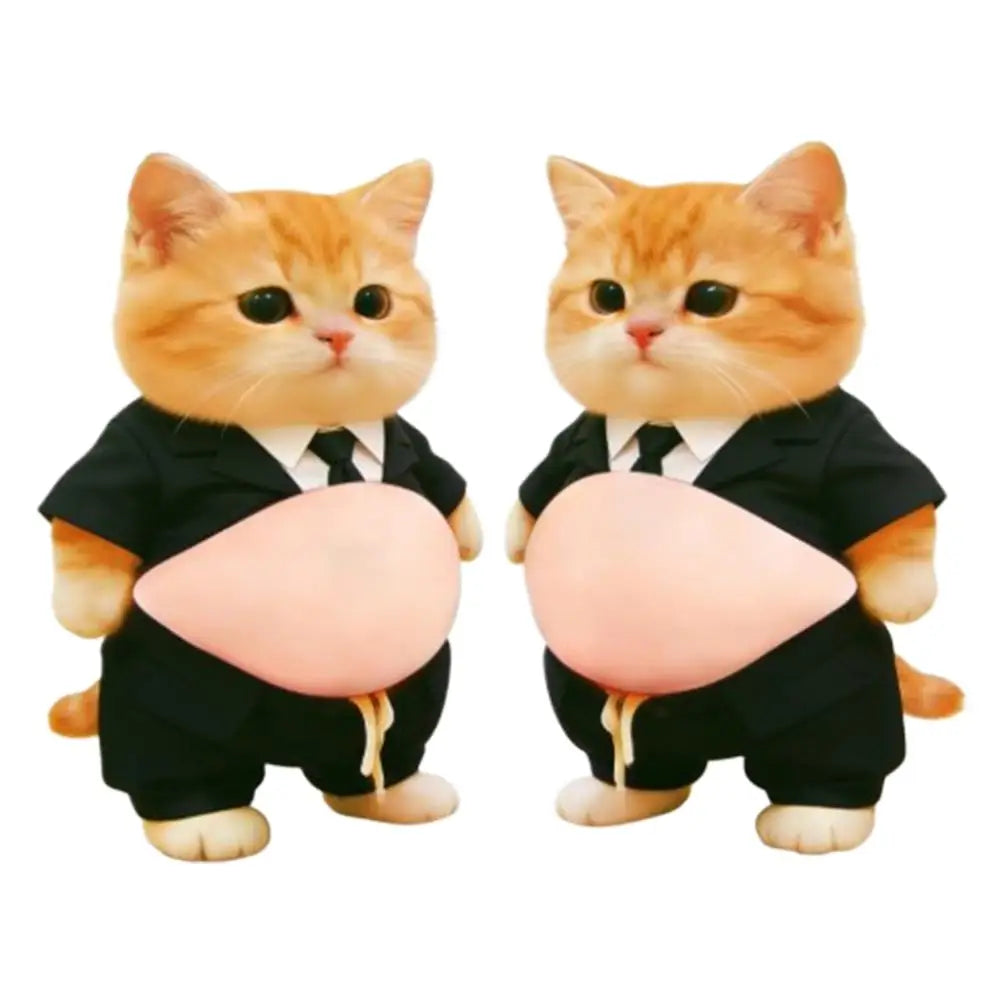 Shiba Inu 3D Silicone Belly Stickers – Stress Relief Dog Toy Novelty Stress Relief Toy Oasis Select D