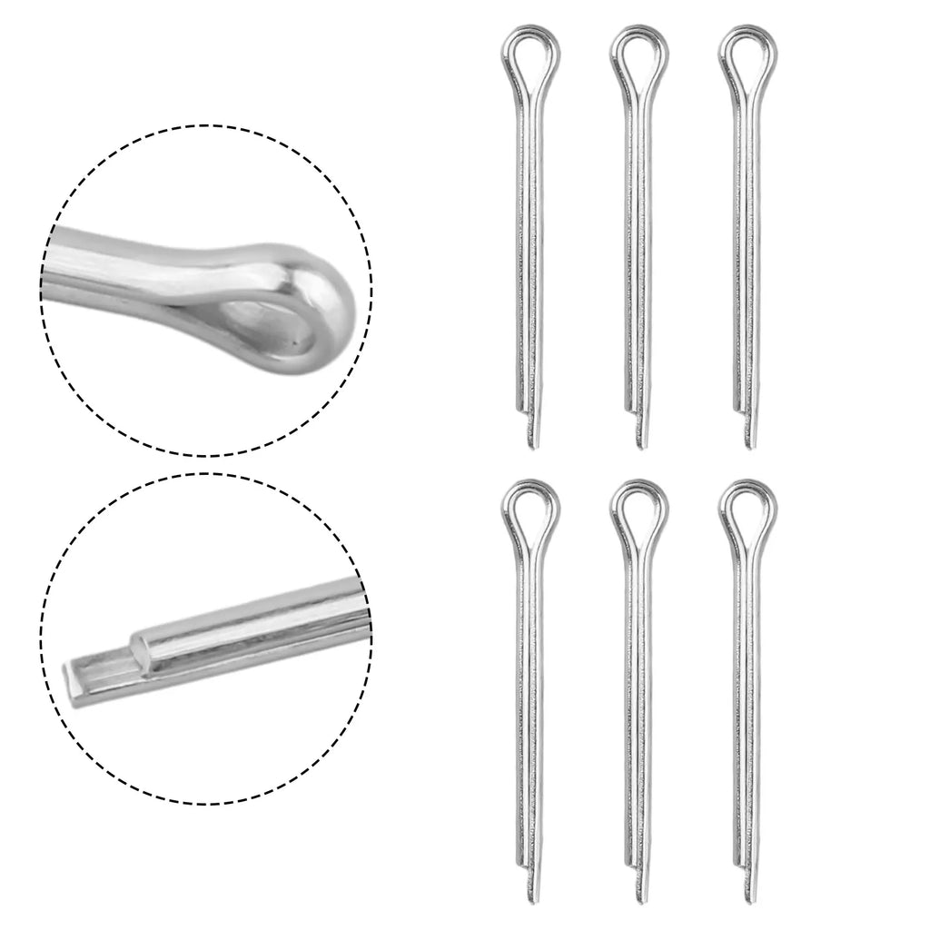 Bicycle Disc Brake Pads Lock Pin Stainless Steel Split Pin Fixing Bolts 4cm Brake Pad Lock Pins Bike Accessories Oasis Select