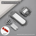 Non Perforated Ultra-thin Invisible Minimalist Suction Suitable for Extremely Narrow Framed Glass Doors Household Door Suction Oasis Select C