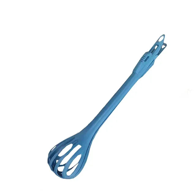 Multifunctional Egg Beater Whisk Milk Pasta Tongs Food Clips Mixer Manual Stirrer Kitchen Cream Bake Tool Kitchen Accessories Oasis Select Blue
