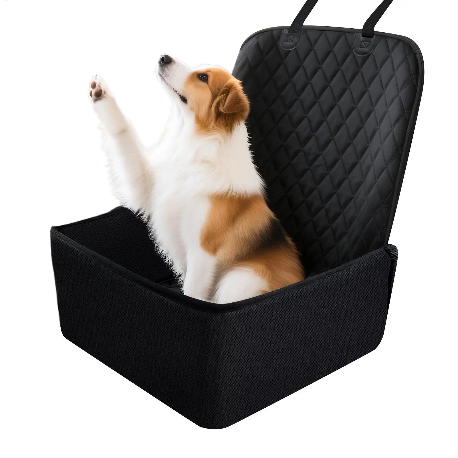 Dog Car Seat Large Waterproof Back Seat Extender for Dogs Protector Cushion Carrier Cover Easy Clean for Bed Barrier Backseat Oasis Select