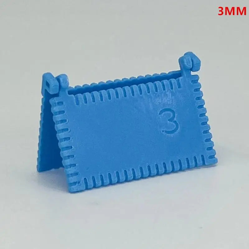 1/3 PCS Precision Sewing Guide Template Tool for Consistent Stitches 3/4/5mm Spacing Fabric Embroidery Leather Craft Oasis Select 3mm Blue