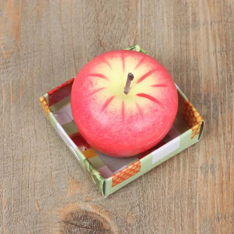 3D Realistic Apple Scented Candle | Aromatherapy Gift Décor