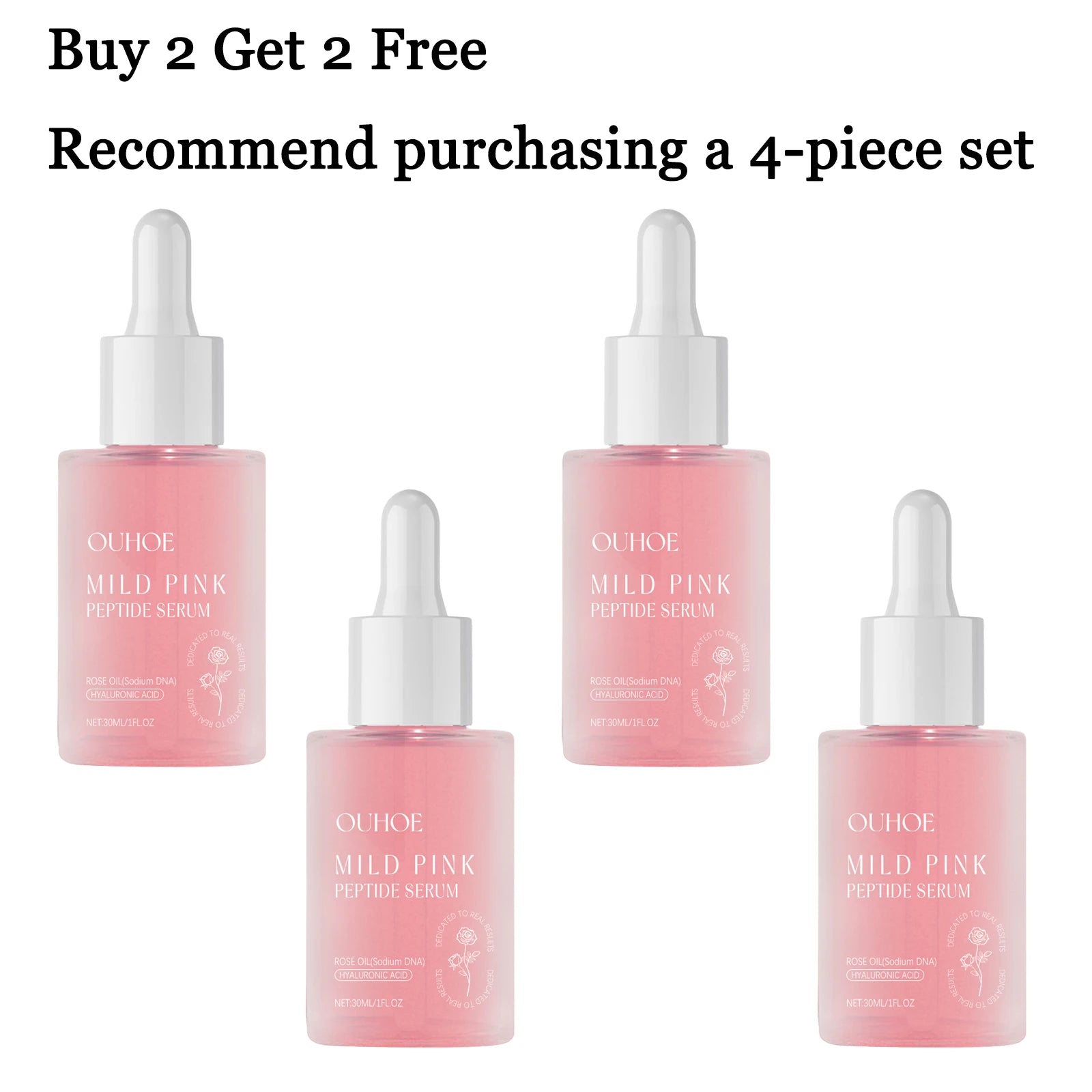 30ML Rose Face Care Serum Gentle Nourishing Increase Skin Elasticity Glowing Reduce Roughness Hydrating Repairing Facial Essence Oasis Select buy 2 free 2 United States