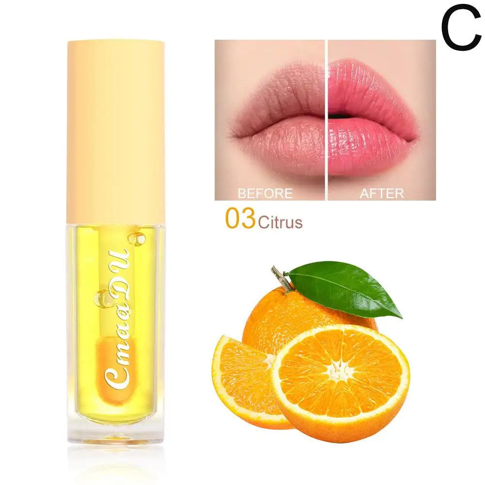 Fruit Lip Oil – Plumping Tinted Gloss, 6 Flavors, Dry Lips Lip Oil Gloss Oasis Select SKY BLUE