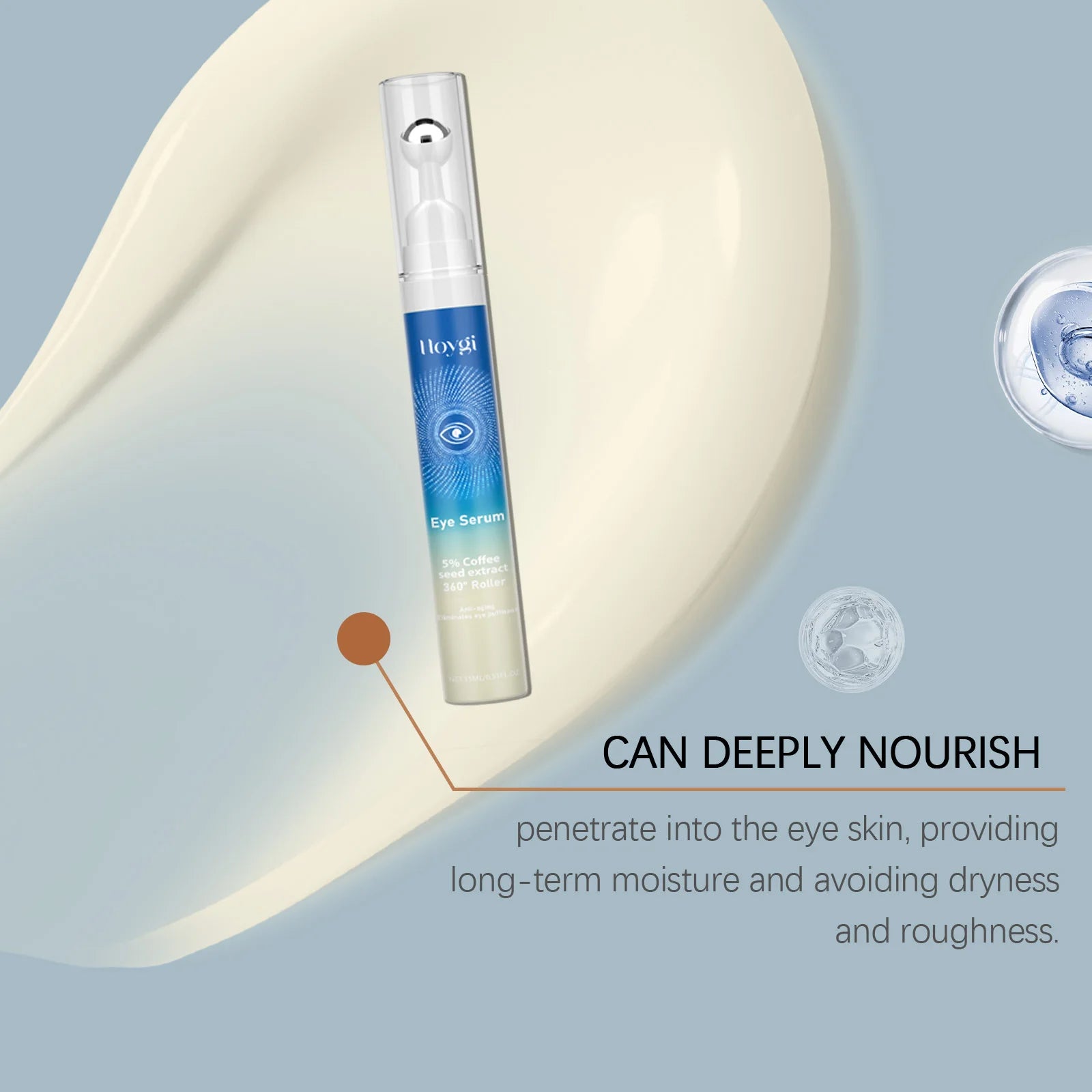 Massage Eye Serum For Both Men And Women To Remove Bags And Improve Puffiness Under Dark Circles Eye Cream Oasis Select