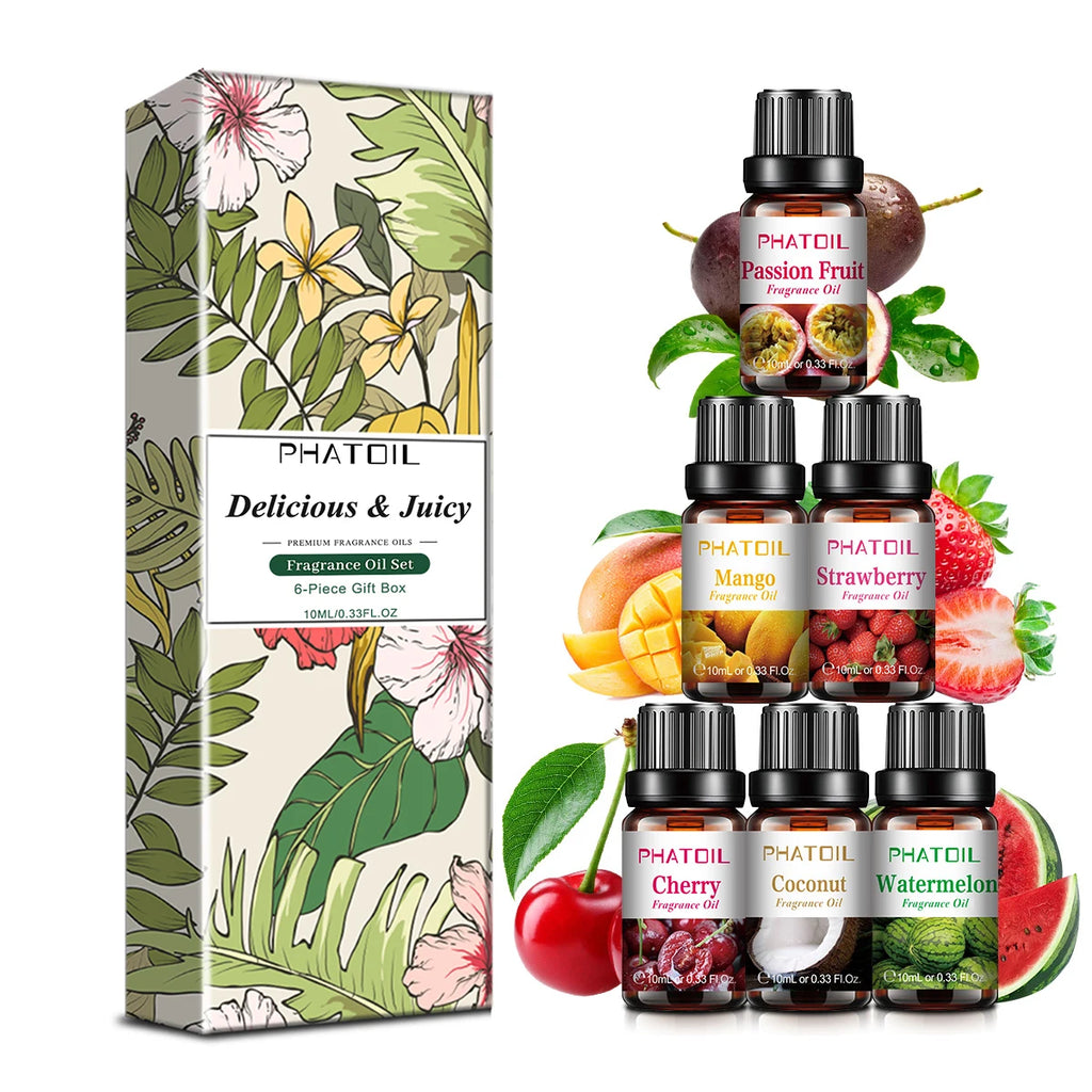 PHATOIL 10ml Fruit Fragrance Oil – Diffuser & Candle Making
