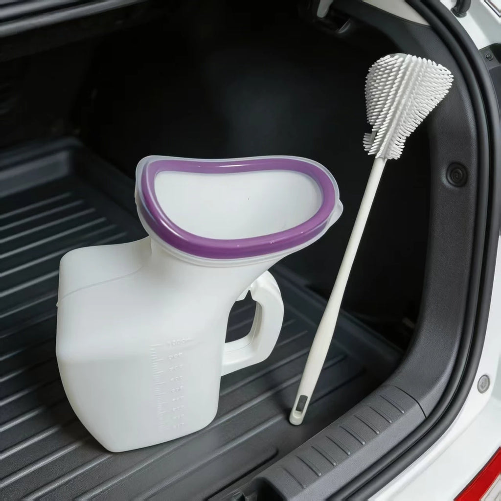 Portable Men's and Women's Toilets with Cleaning Brushes, Portable Urinals, Suitable for Car and Outdoor Camping Oasis Select