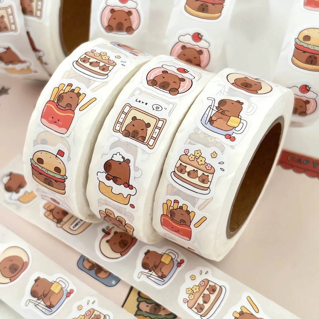 500pcs Kabibara Stickers for Laptops, Scrapbooks, Phones, Skateboards & Guitars - DIY Decorative Holiday Gift Cards Cute Sticker Oasis Select Default Title