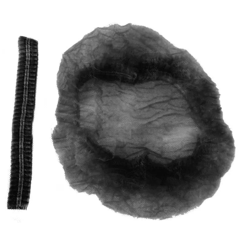 100pcs/Pack Disposable Bathing Cap Hair Head Covers Net Bouffant Dustproof Anti Dust Caps Breathable Shower Bathing Hats Kitchen Oasis Select