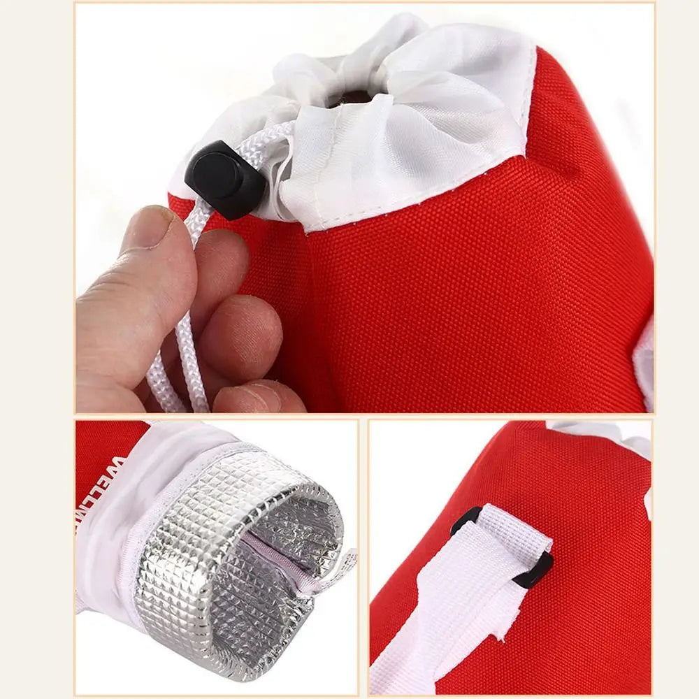 Portable Oxford cloth Insulated Water Bottle Cover With Strap Waterproof Thermal Cup Sleeve Outdoor Sports Cup Sleeve Travel Oasis Select
