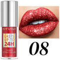 KAFURUX 20-Shade Glitter Liquid Lipstick & Diamond Lip Gloss