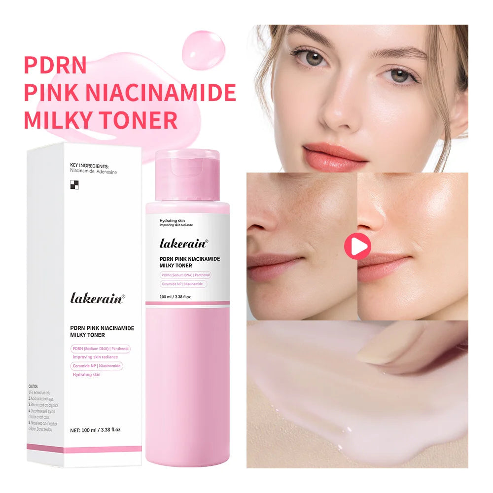 PDRN Pink Niacinamide Milky Toner | Glass Glow Skin Korean