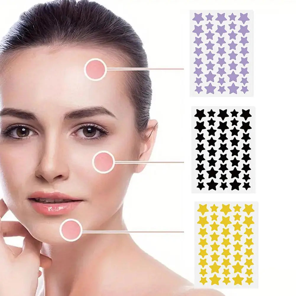 Star Hydrocolloid Blemish Patches – 960 or 1440 Pcs | Fun Colors