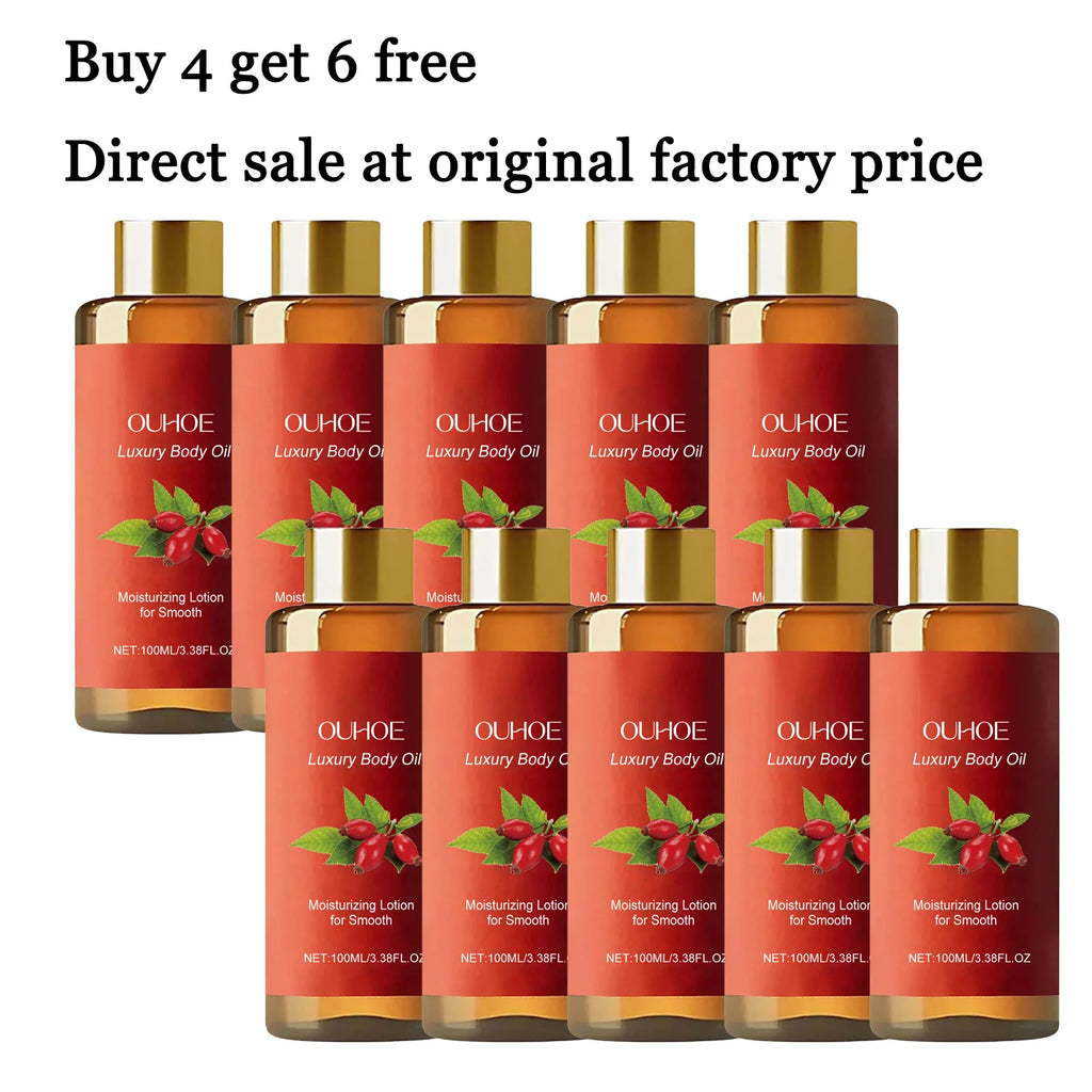 100ML Luxury Body Oil Deep Moisturizing Improve Sagging Enhance Skin Elasticity Fresh Fragrance Massage Firming Body Essence Oil Oasis Select other buy 4 free 6 United States