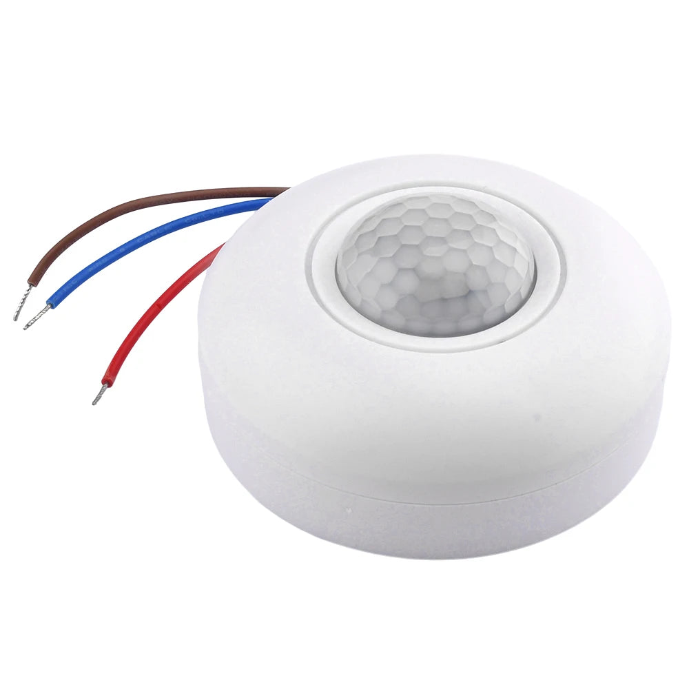 AC85-265V Intelligent Human Infrared Sensor Switch Ceiling Sensor Switch for Ceiling 360℃ Motion Sensor Light Switch Wholesale Oasis Select Default Title