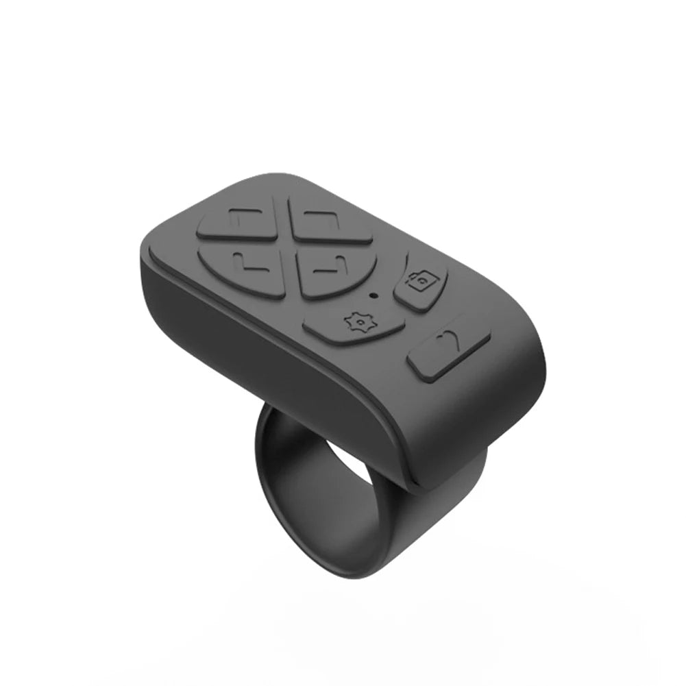 7-Button Bluetooth 5.2 Finger Ring Remote for Phone & Camera