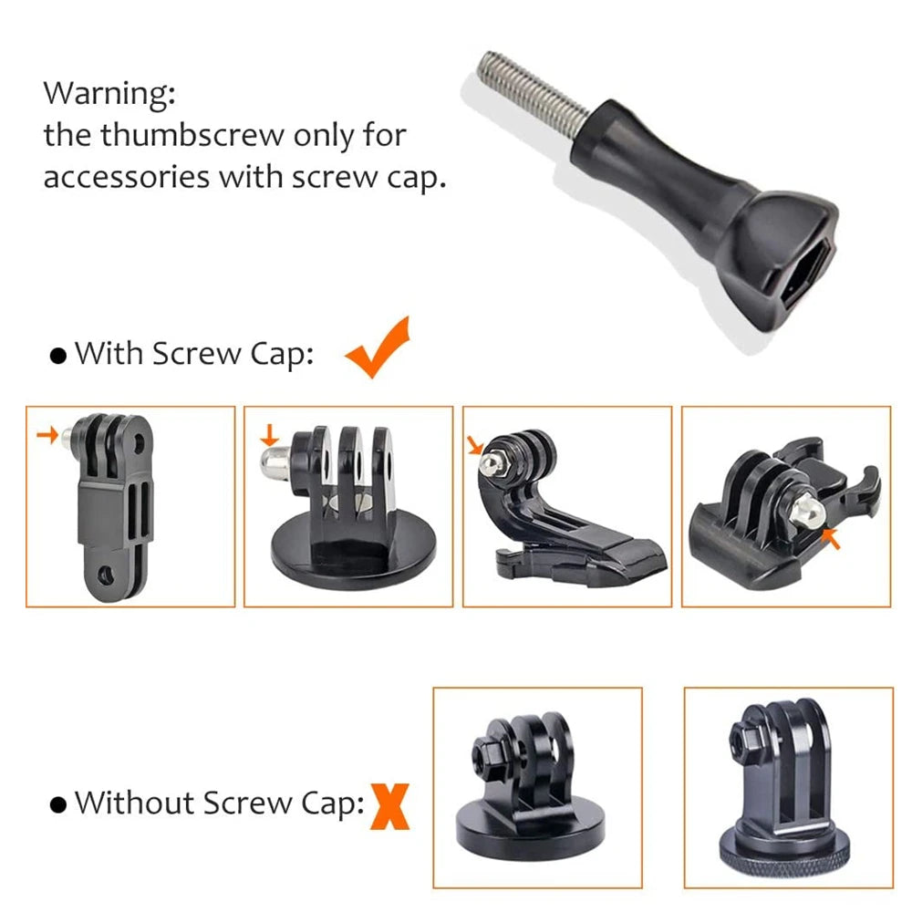 Adjustable Arm Straight Joint Mount for GoPro & Action Cameras