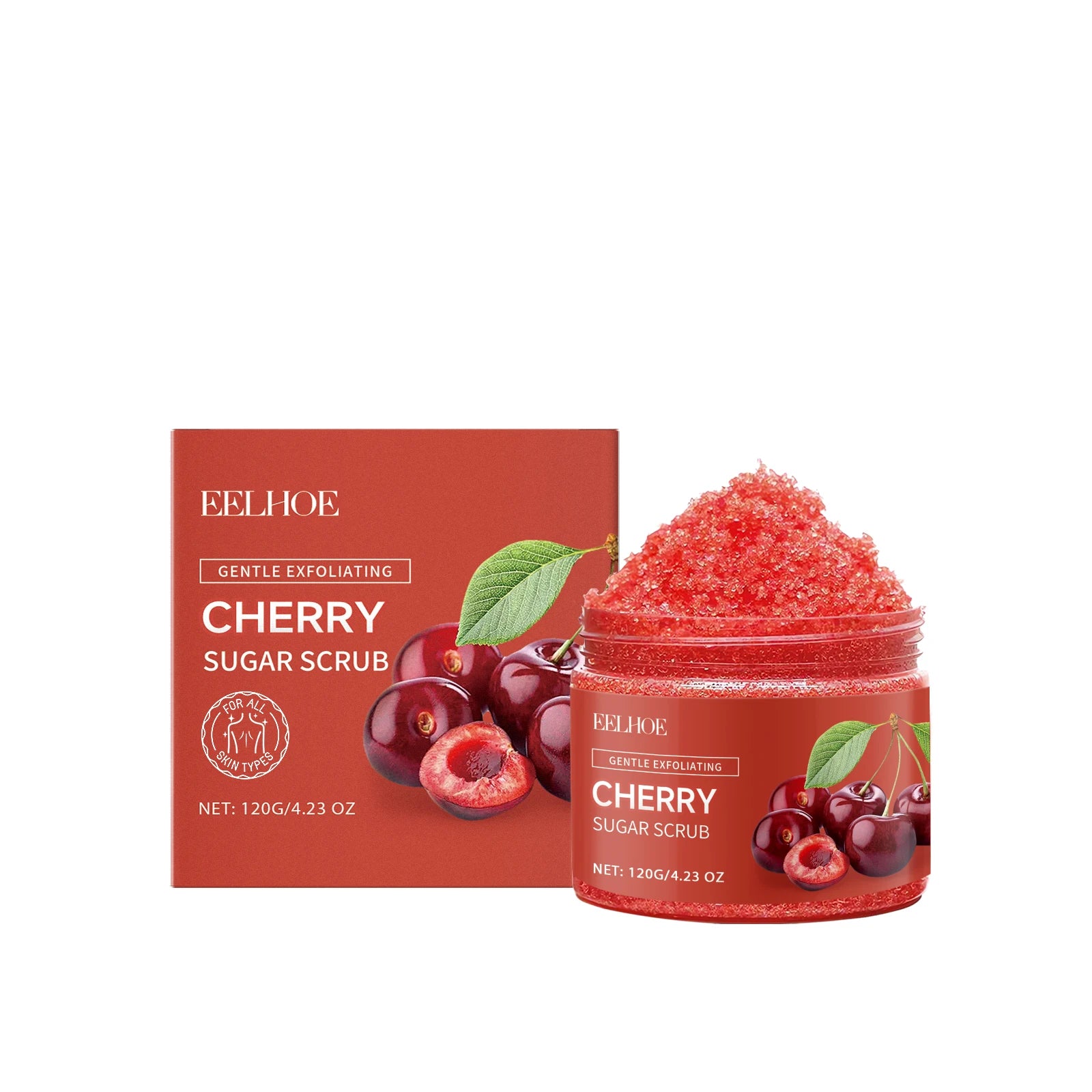 EELHOE Body Scrub – Exfoliating, Brightening & Moisturizing Body Exfoliating Scrub Oasis Select B