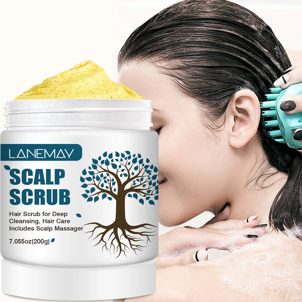 Lanemay Scalp Scrub – Exfoliating Scalp Cleanser 200g
