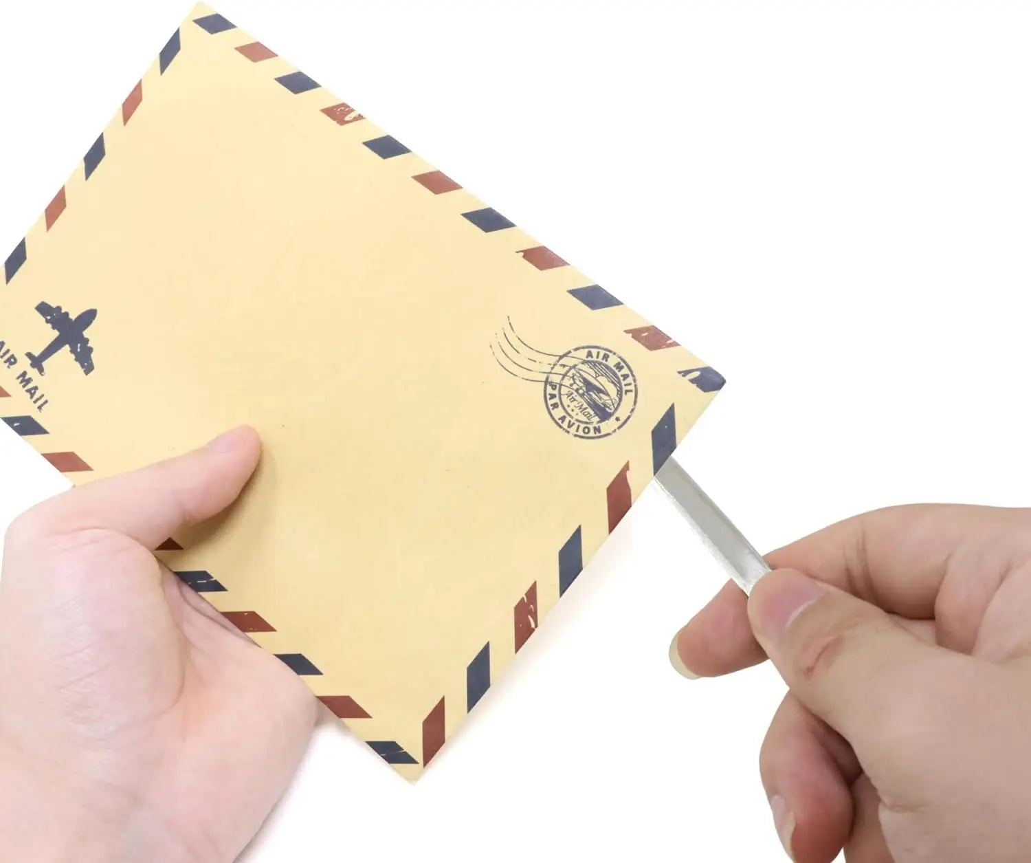 1/3Pcs Stainless Steel Letter Opener Envelope Slitter Paper Knife Office School Home Mail Opening Tool Durable Stationery Gift Oasis Select