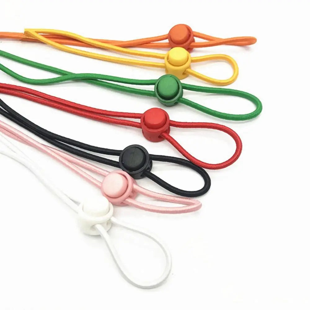 5mm Cord Lock Clips 2-Hole Toggle Stopper Buckle 10 Pack