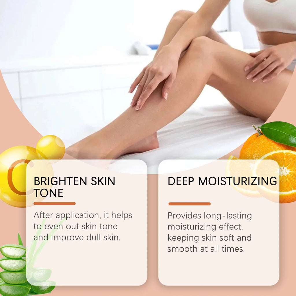 Vitamin C Brightening Body Oil Evens Out Skin Tone Improves Dullness Provides Long-Lasting Hydration and Moisturizes Body Oil Oasis Select
