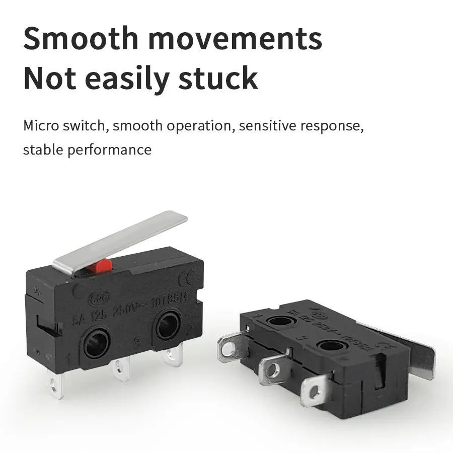 KW11-3Z Micro Limit Switch 3-Pin NO/NC 5A 125/250VAC | 10/20 Pack Micro Limit Switch Oasis Select