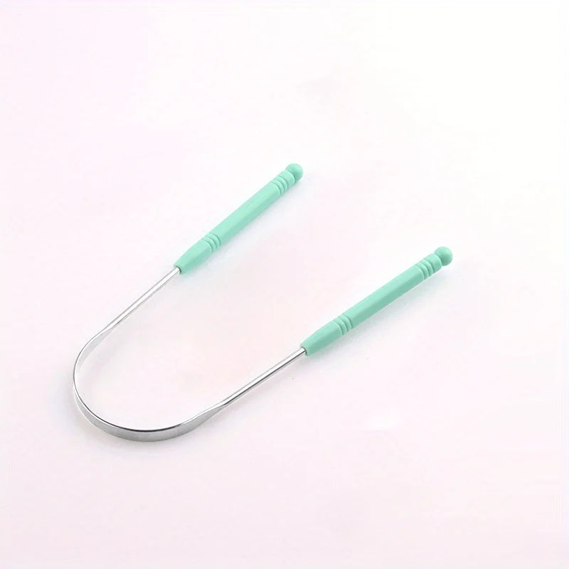 Stainless Steel Tongue Cleaner, Tongue Scraper, Tongue Brush, Tongue Cleaning Oral Care Oasis Select 5 Pieces 1