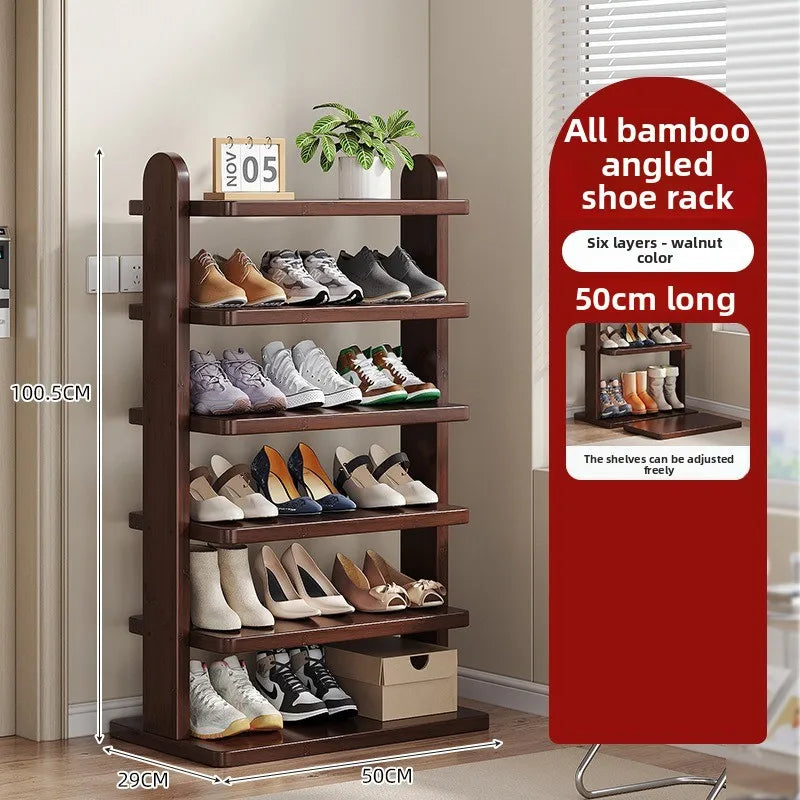The multi-layer floor shoe rack at the entrance of the home is small and narrow, and does not occupy a simple shoe cabinet Oasis Select 6-50cm