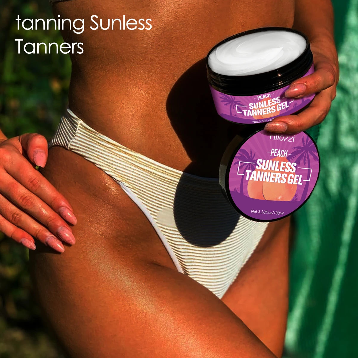 summer 100ml/3.38fl.oz Carrot Gel for face and body, moisturizing, quick drying, quick tanninglong-lasting bronze Oasis Select