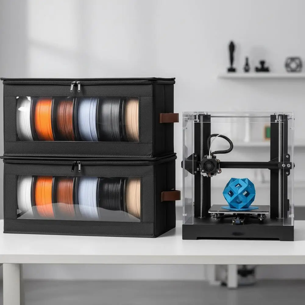 3D Printer Filament Storage Box Dustproof Moisture Proof Large capacity Filament Organizer 3D Printing Accessories Oasis Select