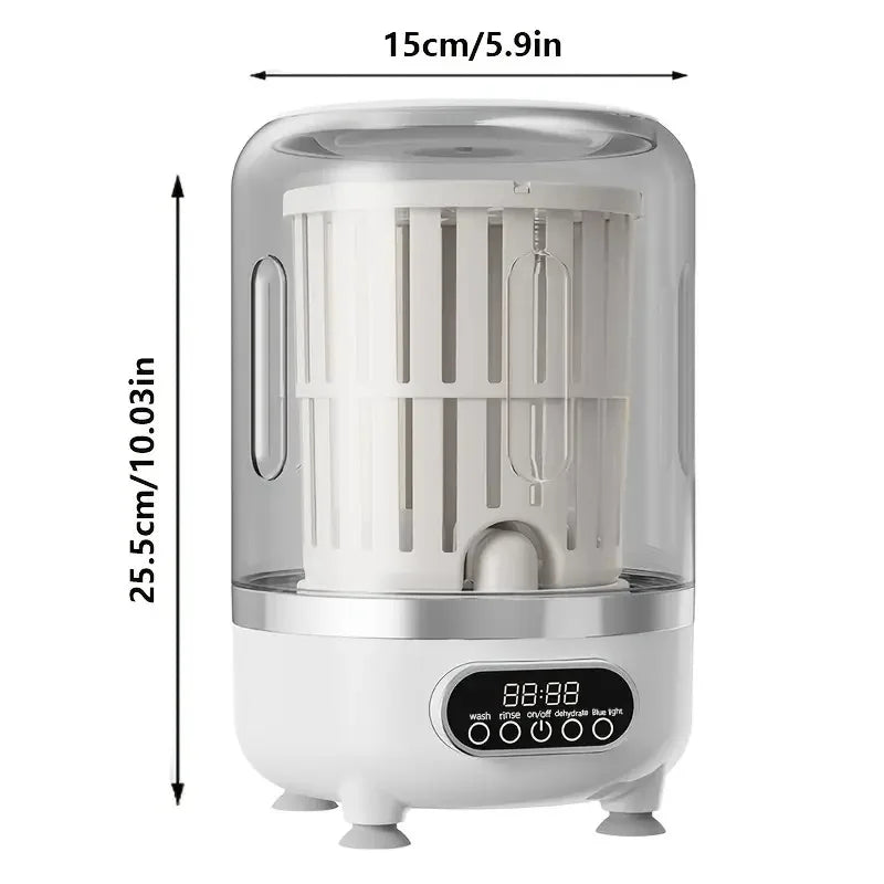 URGGU Portable Mini USB Washing Machine with Spin Dryer